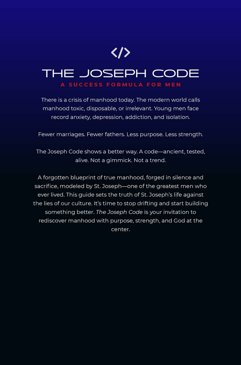The Joseph Code | Saintly-Inspirations